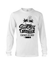 SUMMER VACATION - TEACHER OFF-DUTY Long Sleeve Tee tile