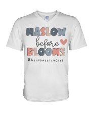 4TH GRADE V-Neck T-Shirt tile