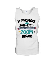SOPHOMORE ZOOMING INTO JUNIOR Unisex Tank tile