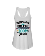 SOPHOMORE ZOOMING INTO JUNIOR Ladies Flowy Tank tile