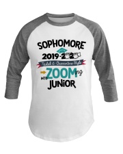 SOPHOMORE ZOOMING INTO JUNIOR Baseball Tee tile