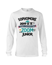 SOPHOMORE ZOOMING INTO JUNIOR Long Sleeve Tee tile