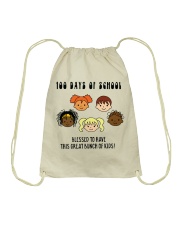 100 Days Of School Drawstring Bag tile