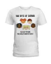 100 Days Of School Ladies T-Shirt tile
