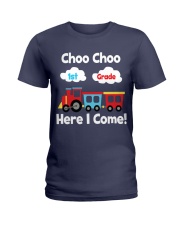 1ST GRADE HERE I COME Ladies T-Shirt tile