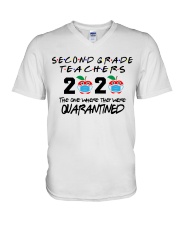 2ND GRADE TEACHER V-Neck T-Shirt thumbnail