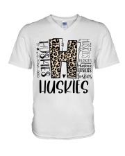 HUSKY V-Neck T-Shirt tile