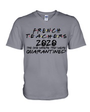 FRENCH TEACHERS V-Neck T-Shirt thumbnail