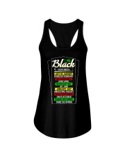 I AM BLACK Ladies Flowy Tank tile
