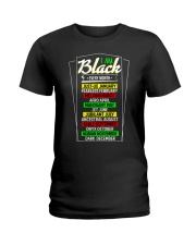 I AM BLACK Ladies T-Shirt tile