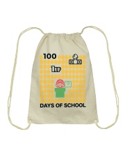 100 Days Of School Drawstring Bag tile