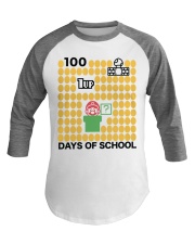 100 Days Of School Baseball Tee tile