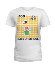 100 Days Of School Ladies T-Shirt tile