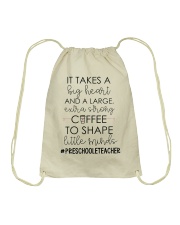 PRESCHOOL TEACHER Drawstring Bag tile