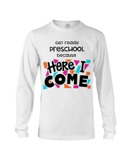 PRESCHOOL GET READY Long Sleeve Tee tile
