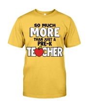Pre-K Teacher Classic T-Shirt front