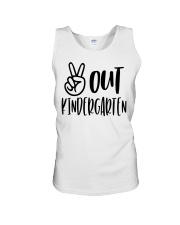 PEACE OUT KINDER Unisex Tank tile