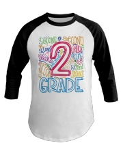 TYPO SECOND GRADE TEE Baseball Tee thumbnail