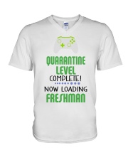 FRESHMAN LOADING V-Neck T-Shirt tile
