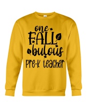 ONE FALLBULOUS PRE-K TEACHER Crewneck Sweatshirt tile