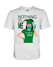 KELLY GREEN - NOTHING CAN STOP ME V-Neck T-Shirt tile