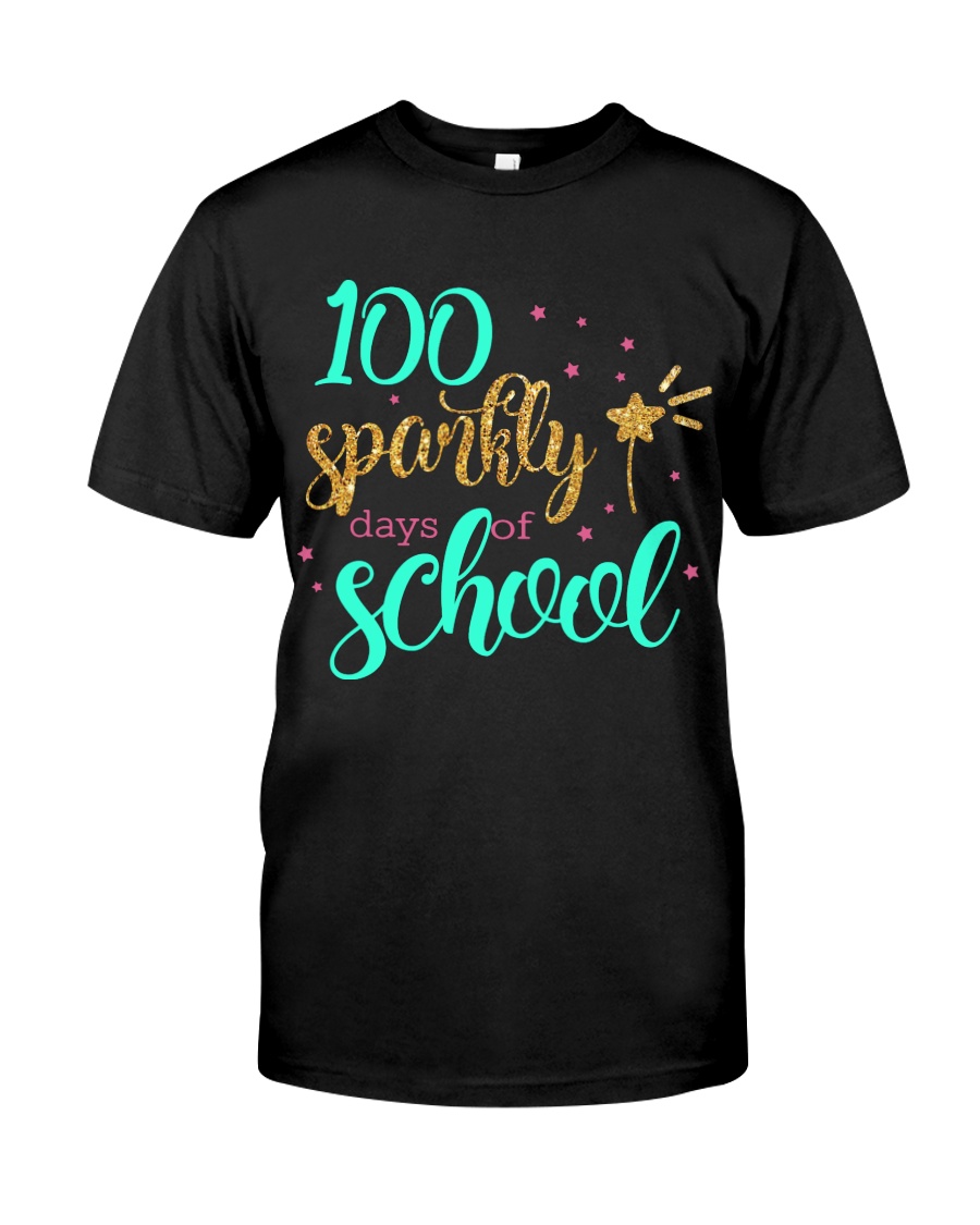 100 SPARKLY DAYS OF SCHOOL Classic T-Shirt