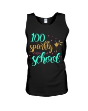 100 SPARKLY DAYS OF SCHOOL Unisex Tank thumbnail