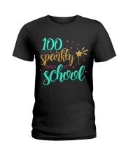 100 SPARKLY DAYS OF SCHOOL Ladies T-Shirt thumbnail
