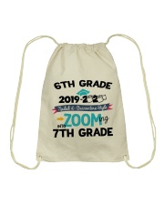 6TH GRADE ZOOMING INTO 7TH GRADE Drawstring Bag tile