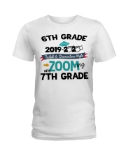 6TH GRADE ZOOMING INTO 7TH GRADE Ladies T-Shirt tile