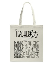 I'M TEACHERfit Tote Bag tile