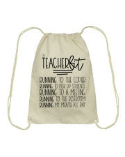 I'M TEACHERfit Drawstring Bag tile