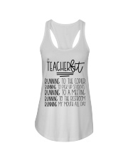 I'M TEACHERfit Ladies Flowy Tank tile