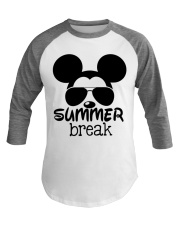 SUMMER BREAK Baseball Tee tile