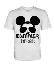 SUMMER BREAK V-Neck T-Shirt tile