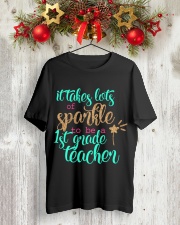 1ST GRADE TEACHER Classic T-Shirt lifestyle-holiday-crewneck-front-2