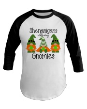 SHENANIGANS WITH MY GNOMIES Baseball Tee thumbnail
