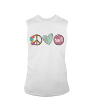 PEACE LOVE TEACH Sleeveless Tee thumbnail