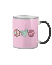 PEACE LOVE TEACH Color Changing Mug thumbnail
