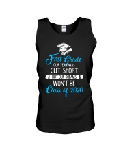 1ST GRADE CLASS OF 2020 Unisex Tank tile