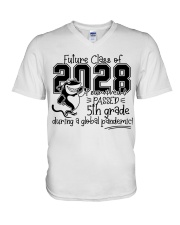 5TH GRADE V-Neck T-Shirt tile