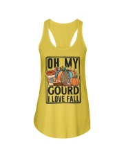 I Love Fall Ladies Flowy Tank tile
