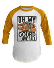 I Love Fall Baseball Tee tile