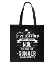 KINDERGARTEN Tote Bag tile