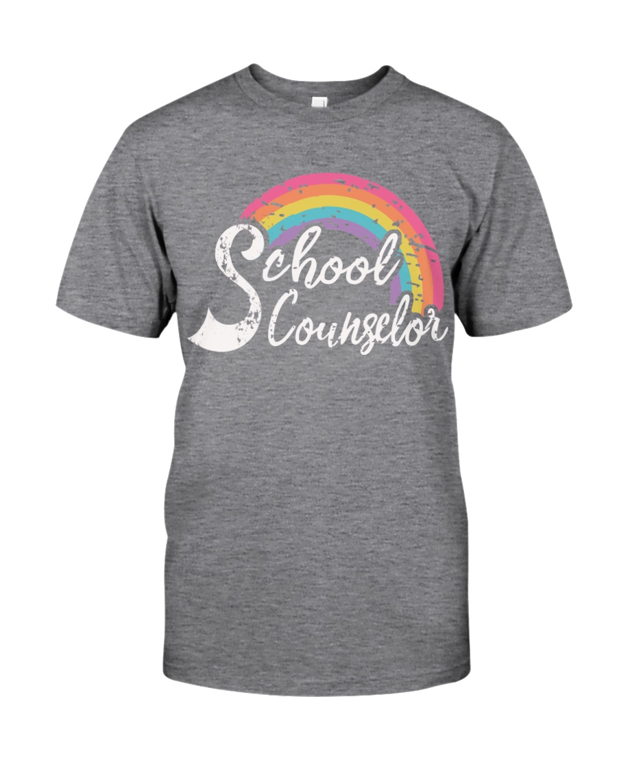 SCHOOL COUNSELOR RAINBOW Classic T-Shirt