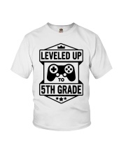 5TH GRADE - LEVELED UP TO Youth T-Shirt front