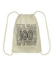 FIFTH GRADE TYPO Drawstring Bag thumbnail