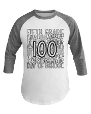FIFTH GRADE TYPO Baseball Tee thumbnail