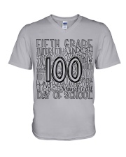 FIFTH GRADE TYPO V-Neck T-Shirt thumbnail