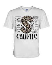 SAUKEE V-Neck T-Shirt tile